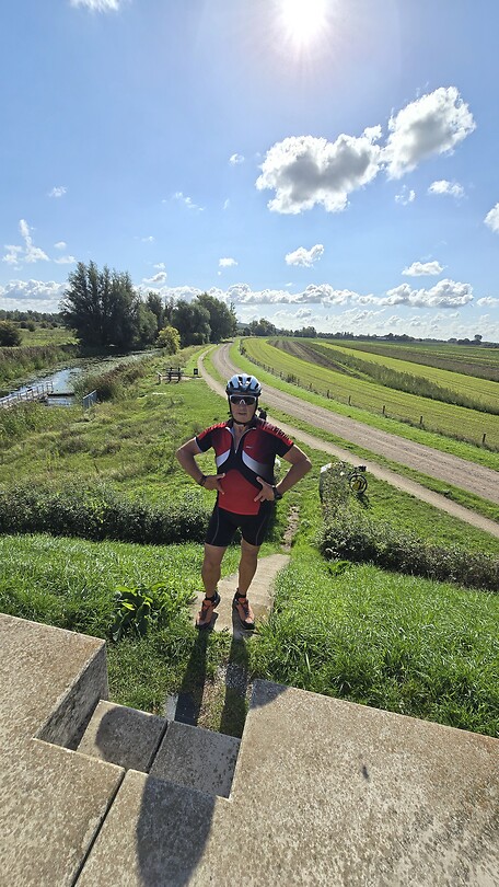 Uitzicht onderweg