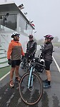 Op de pont naar Velzen