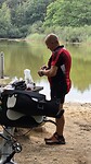 Lunch in het bos
