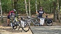 Lunch in het bos