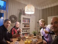 Ontbijtje voor vertrek in Montfort