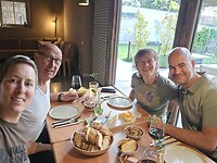 Borrelplankje als diner in de B&B