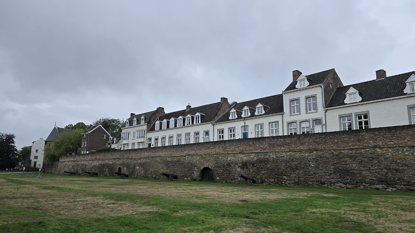 De oude stadsmuur
