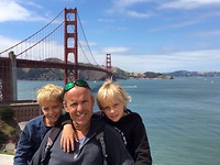 bij de Golden Gate Bridge