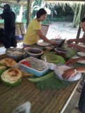 Lunch tijdens de rivertour