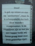 Achter op de auto