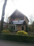 Huis versierd!