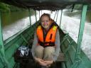 In de boot