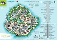 Plattegrond Helsinki Zoo