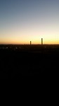 Zonsondergang vanaf de wijngaard