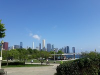 Chicago vanaf Shedd Aquarium