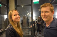 Happy with Chiel before my graduation
