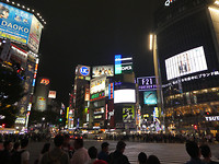 Shibuya Crossing by night 2