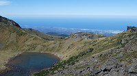Uitzicht vanaf Mount Hallasan