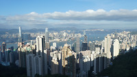De Skyline van HongKong