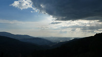 Uitzicht vanaf de bergpas