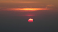 De zonsondergang