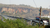 Crossing the viaduct