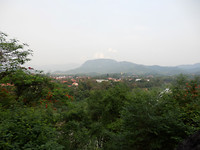 Uitzicht op Luang Prabang