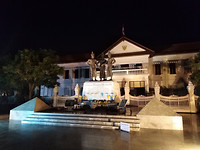 Op het stadsplein van Chiang Mai