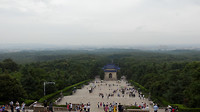 Het uitzicht op Nanjing
