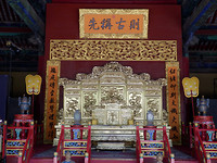 In de tempel