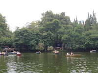 Gezelligheid in een parkje in Chengdu