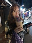 Een fruitshake zo groot als mijn hoofd!!