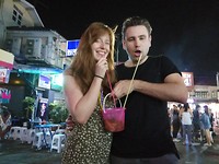 Stijn was nog niet klaar voor de foto :'D