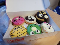 Donuts voor in de nachttrein!