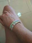 Toegangsbandje tot de full moon party