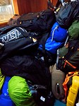 De backpack stapel