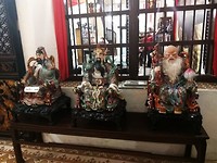 Drie chinese goden: health, whealth and happiness