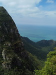 Uitzicht vanaf de hoogste berg van Langkawi
