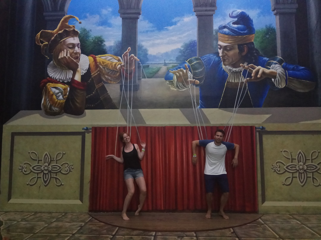 "Dance puppets, dance!"