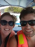 Selfie time op de boot