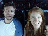 In onze megaluxe bus van Kuala Perlis naar Kota Bahru