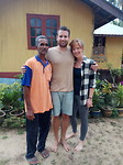 Met de vader van Kai'La (de eigenaar van de homestay)