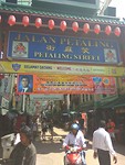 Chinese quarter in KL - Petteling Street