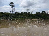 Op de slowboat richting Kuala Tahan
