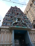 Ingang van een tempel