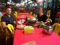 Steamboat besteld op Jalan Alor