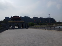 De ingang naar het oude stadje Truong Yen