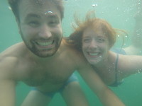Onderwaterselfie!