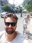 Samen op de fiets naar het strand toe! (zo'n 7 km)