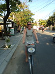 Nog een foto op de fiets