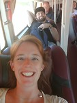 In de sleeper bus van Nha Trang naar Da Lat