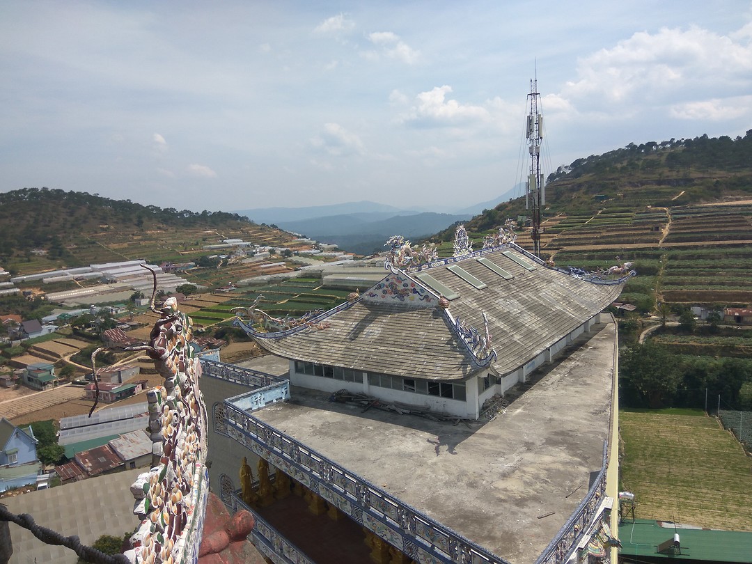 Uitzicht vanaf de pagode