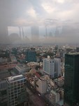 Uitzicht vanaf de 52e verdieping in de Bitexco Tower