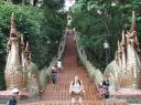 Slangentrap naar Doi Suthep (203 treden)